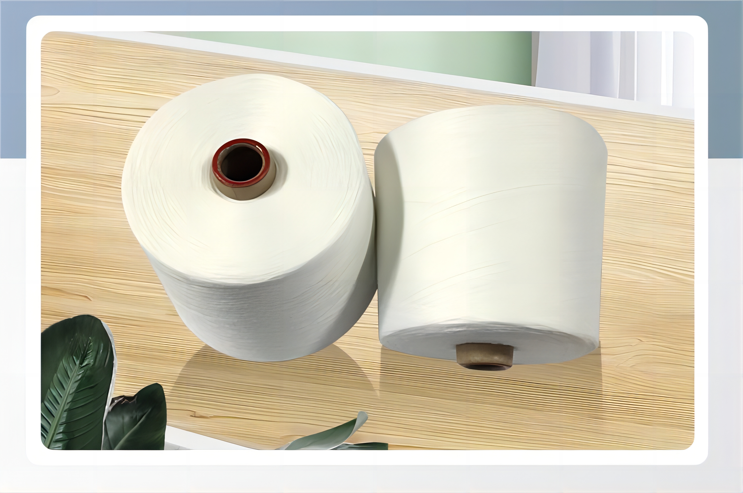 Fil 16S/1 100% polyester pour serviette