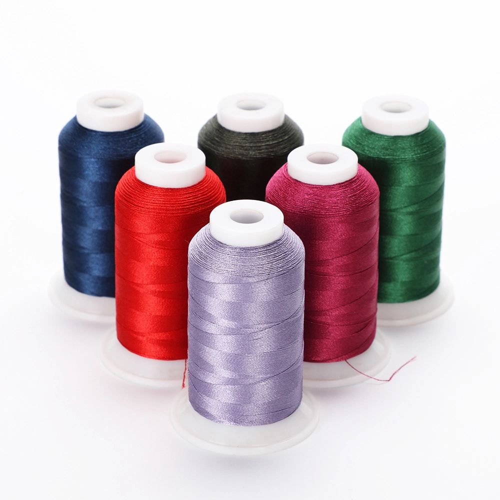 Fil à broder en polyester 120D/2 pour sacs à main