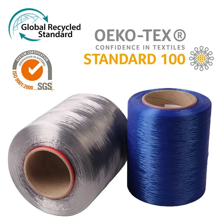 Fil industriel en nylon 6 840D haute résistance et haute résistance pour tissu de corde