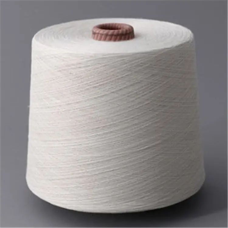 Fil mélangé peigné votex TC65/35 32s pour le tricot et le tissage