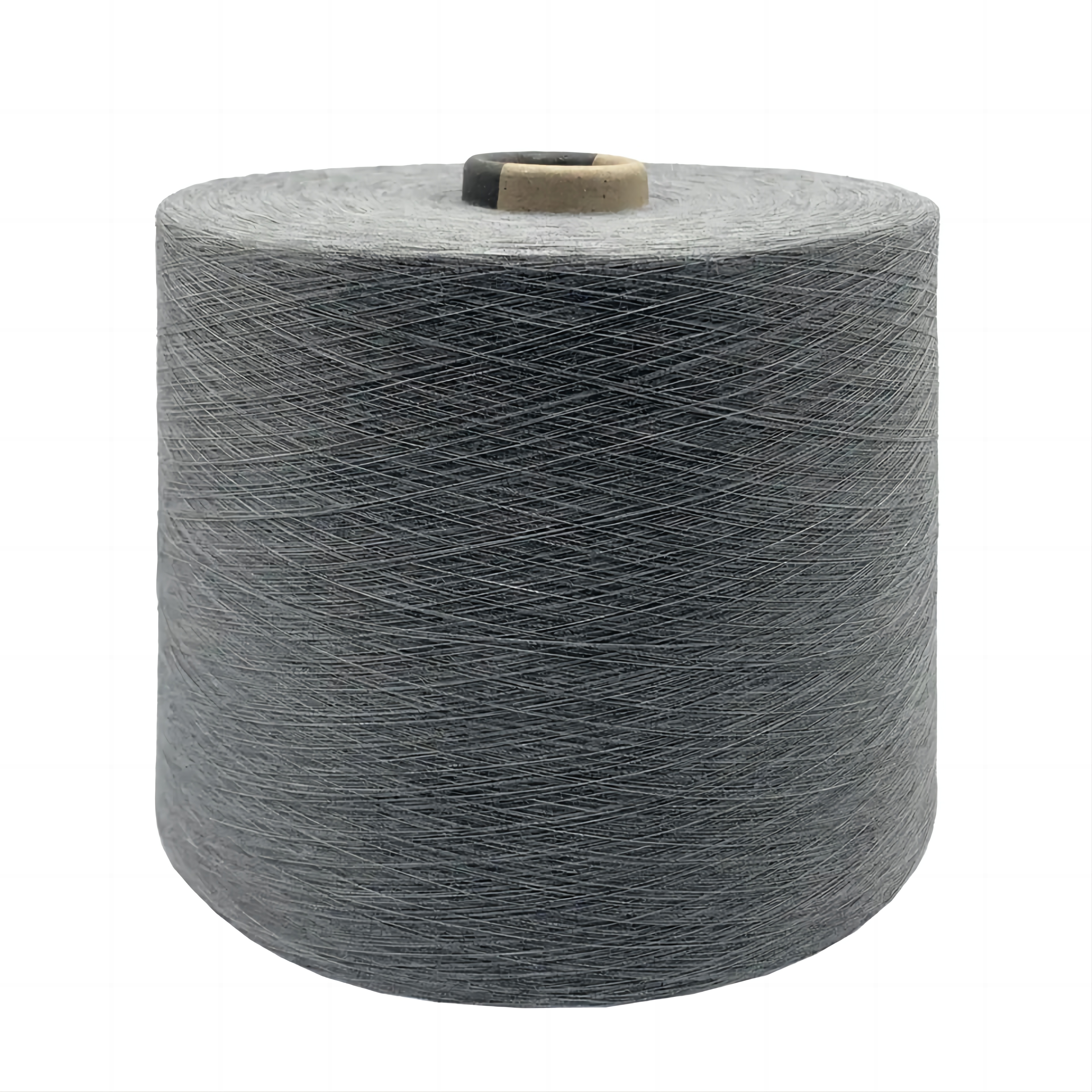 Fil mélangé 50S 60S 50% bambou 50% polyester, filage siro compact pour le tricot et le tissage