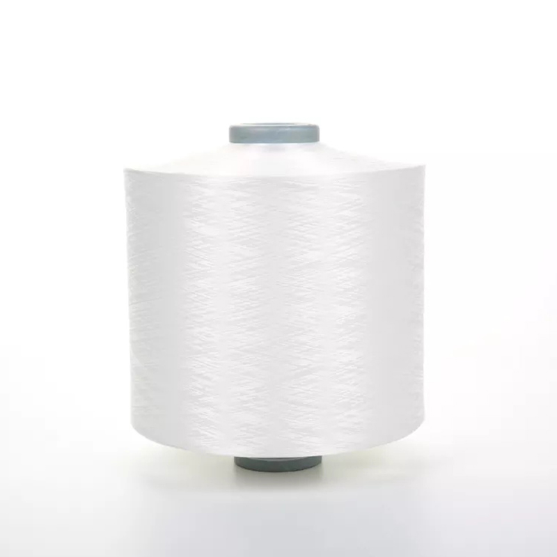Fil de polyester recyclé 100D/96F avec certificat grs Fil de polyester DTY pour sangle