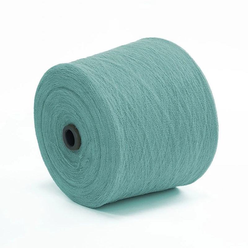 Ring Spun Solid Wool Acrylique 48NM/1 70/30 fil mélangé pour chaussettes