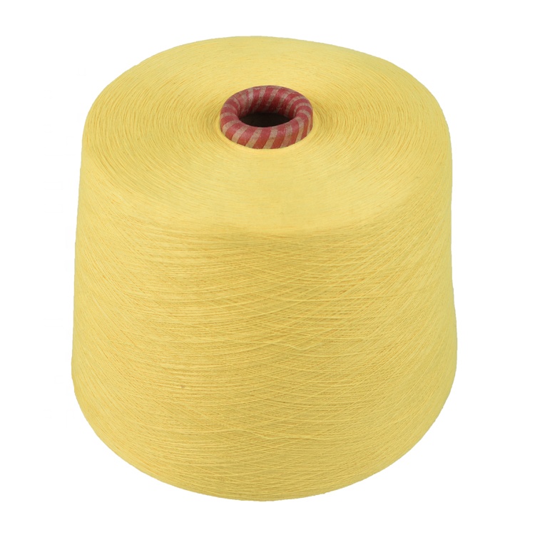 Coton acrylique coloré 16S/2 A50 % C50 % encombrement élevé pour fils tricotés d'automne et d'hiver